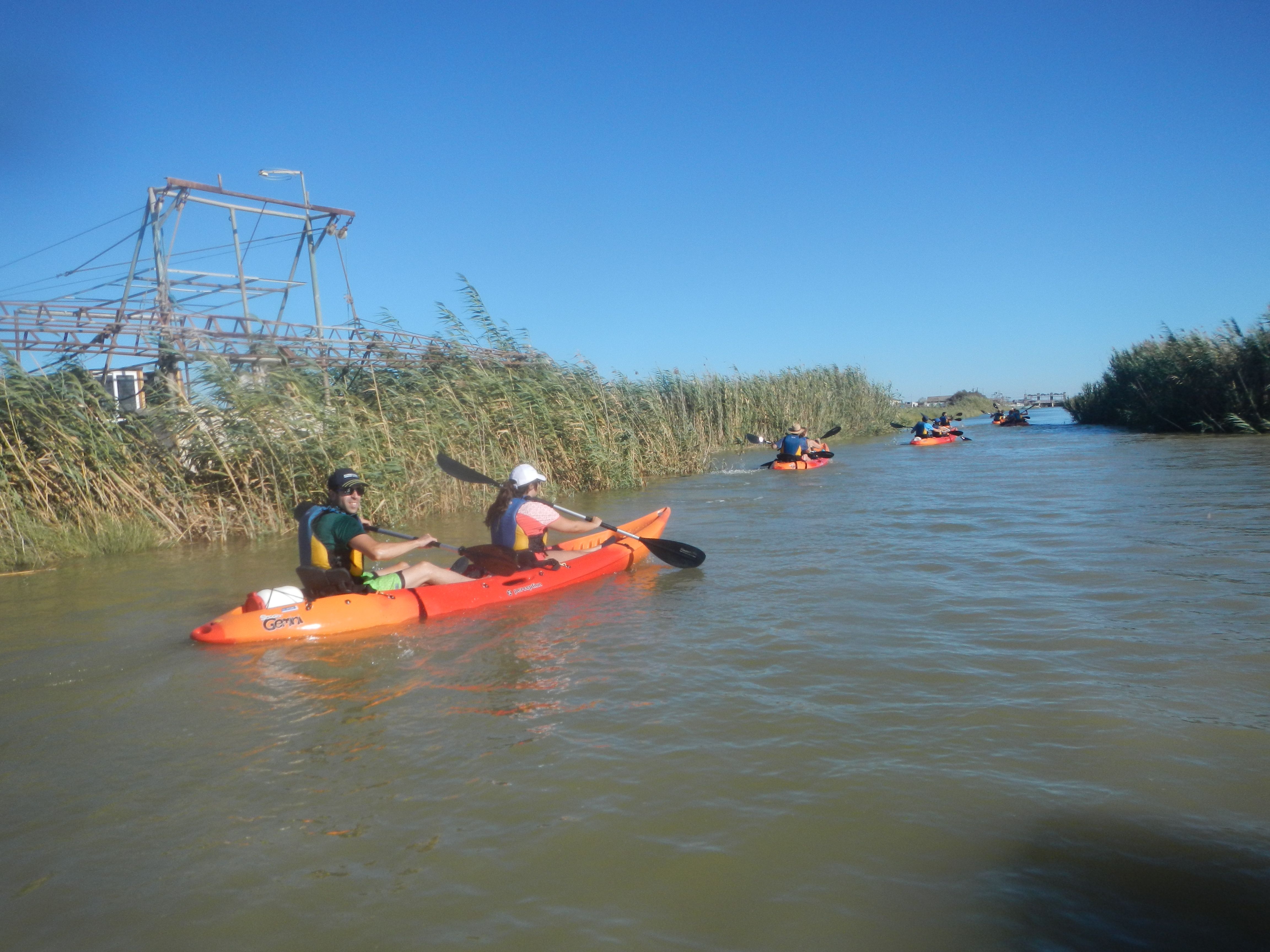 Descenso en kayak entrada al caño Martín Ruiz