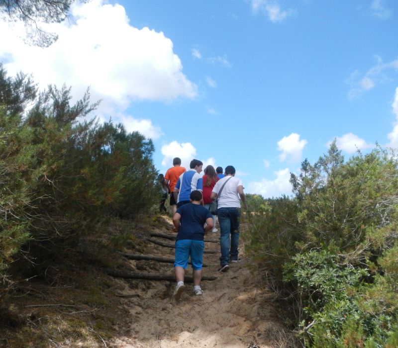 Sendero Cerro del Aguila para escolares