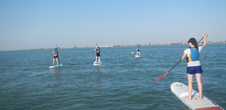 Ruta en paddlesurf 