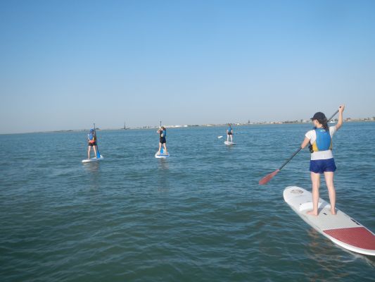 Ruta en paddlesurf 